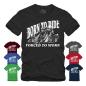 Preview: Born to Ride - Forced to Work - Shirt S-XXXXL