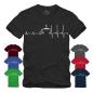 Preview: Herzschlag - Kaffee - Tee - Shirt S-XXXXL