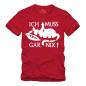 Preview: Faule Katze - Ich muss gar nix - Shirt S-XXXXL