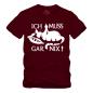 Preview: Faule Katze - Ich muss gar nix - Shirt S-XXXXL
