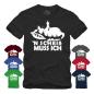 Preview: Faule Katze - n scheiss muß ich - Shirt S-XXXXL