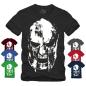 Preview: Sparta Helmet Skull - Weiss Shirt S-XXXXL