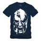 Preview: Sparta Helmet Skull - Weiss Shirt S-XXXXL