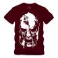 Preview: Sparta Helmet Skull - Weiss Shirt S-XXXXL