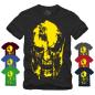 Preview: Sparta Helmet Skull - Gelb Shirt S-XXXXL