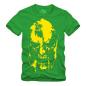 Preview: Sparta Helmet Skull - Gelb Shirt S-XXXXL
