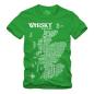 Preview: Whisky - Map / Landkarte - Druck weiss Shirt S-XXXXL