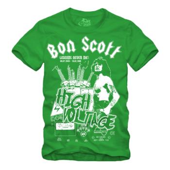 Bon Scott - High Voltage - Shirt S-XXXXL