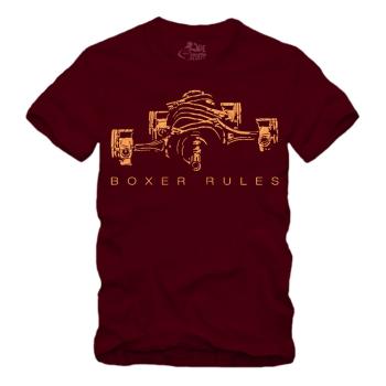 Boxer Rules - Motor Golddruck - Shirt S-XXXXL
