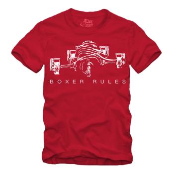 Preview: Boxer Rules - Motor Weissdruck - Shirt S-XXXXL