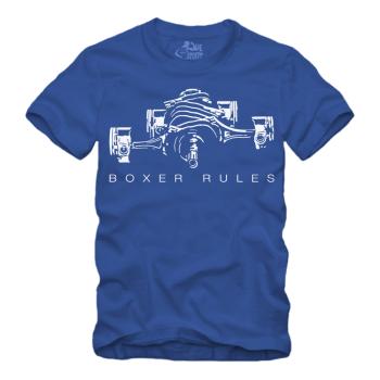 Preview: Boxer Rules - Motor Weissdruck - Shirt S-XXXXL