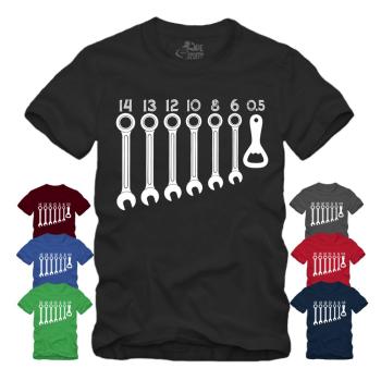 Schraubenschlüssel Flaschenöffner 0,5  Shirt S-XXXXL