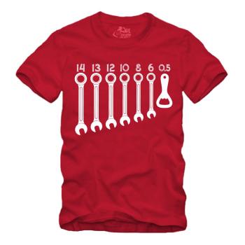 Preview: Schraubenschlüssel Flaschenöffner 0,5  Shirt S-XXXXL