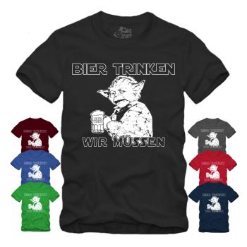 Bier trinken wir müssen - Shirt S-XXXXL