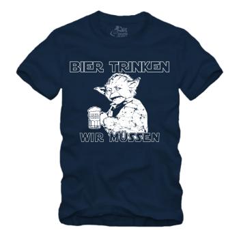 Bier trinken wir müssen - Shirt S-XXXXL