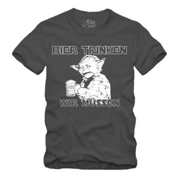 Bier trinken wir müssen - Shirt S-XXXXL