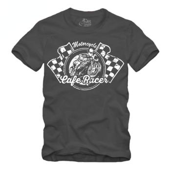Cafe Racer - Motorcycle - Shirt S-XXXXL