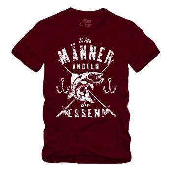 Echte Männer Angeln - Shirt S-XXXXL