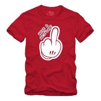 Preview: Have A Nice Day - Mittelfinger - Shirt S-XXXXL
