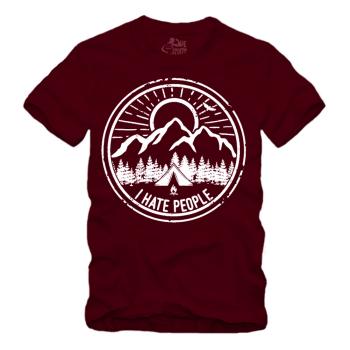 I Hate People - Zelten Shirt S-XXXXL