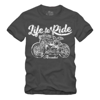 Life to Ride - Bike - Motorcycles - Shirt S-XXXXL