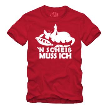Preview: Faule Katze - n scheiss muß ich - Shirt S-XXXXL