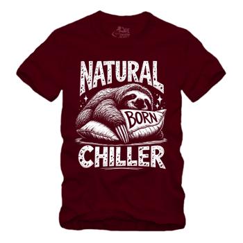 Natural Born Chiller - Faultier - III Shirt S-XXXXL