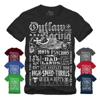 Outlaw Racing - 1% - Moto Psychos - Shirt S-XXXXL