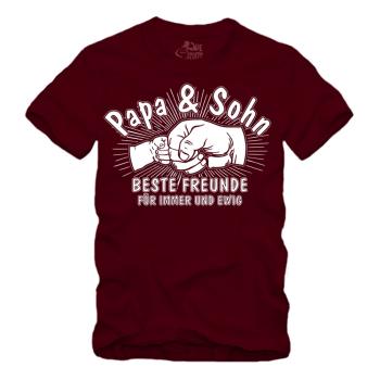 Papa und Sohn - Beste Freunde - Shirt S-XXXXL