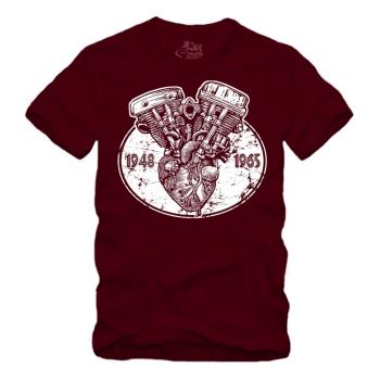 Panhead Chopper Motor Herz - 1948-1965 - Shirt S-XXXXL