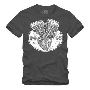 Panhead Chopper Motor Herz - 1948-1965 - Shirt S-XXXXL