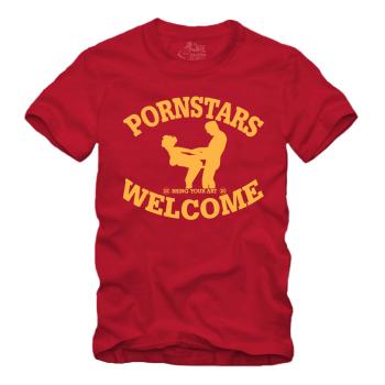 Preview: Pornstars Welcome - Provokantes Party - Shirt S-XXXXL