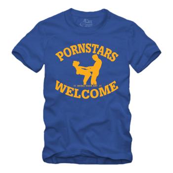 Preview: Pornstars Welcome - Provokantes Party - Shirt S-XXXXL