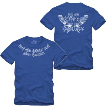 Preview: Auf alte Götter und Gute Freunde - Ringkragen Shirt S-XXXXL
