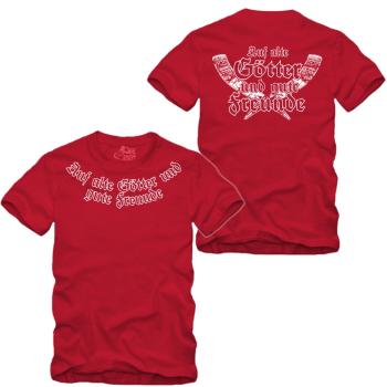 Preview: Auf alte Götter und Gute Freunde - Ringkragen Shirt S-XXXXL