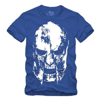 Preview: Sparta Helmet Skull - Weiss Shirt S-XXXXL