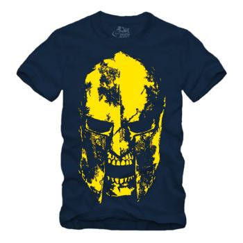 Sparta Helmet Skull - Gelb Shirt S-XXXXL