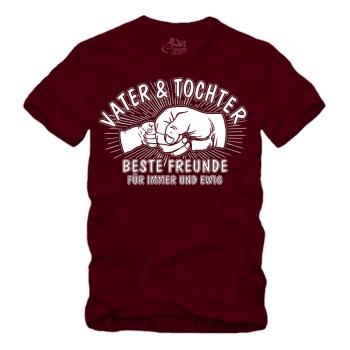 Vater und Tochter - Beste Freunde - Shirt S-XXXXL