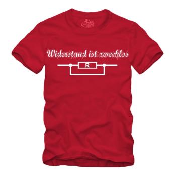 Preview: Widerstand zwecklos - Elektriker - Shirt S-XXXXL