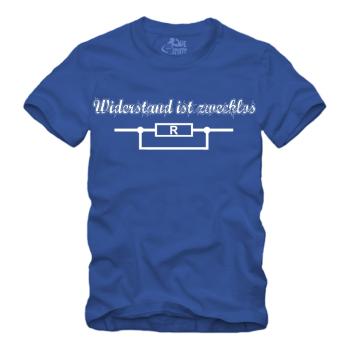 Preview: Widerstand zwecklos - Elektriker - Shirt S-XXXXL