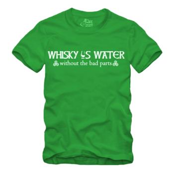 Whisky is Water Without The Bad Parts Spruch - I - Shirt S-XXXXL