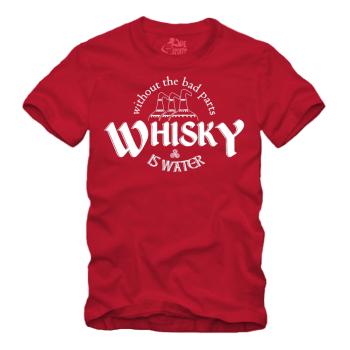 Preview: Whisky is Water Without The Bad Parts Spruch - II - Shirt S-XXXXL