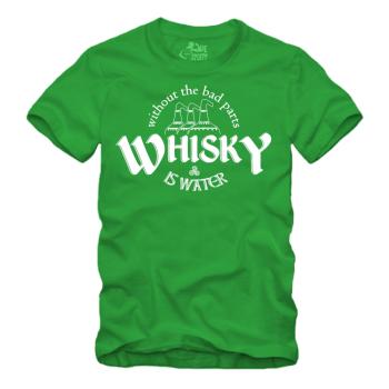 Whisky is Water Without The Bad Parts Spruch - II - Shirt S-XXXXL