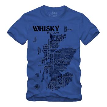 Preview: Whisky - Map / Landkarte - Druck schwarz Shirt S-XXXXL