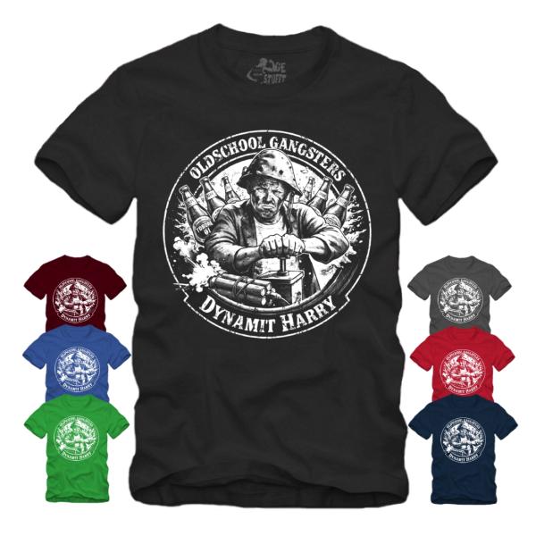 Oldschool Gangsters - Dynamite Harry II - Olsenbande - Shirt S-XXXXL