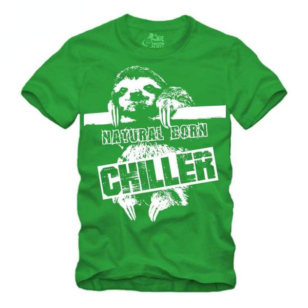 Natural Born Chiller - Faultier - Shirt S-XXXXL