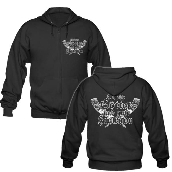 Auf alte Götter und Gute Freunde - Kapuzenjacke/Hooded Zip