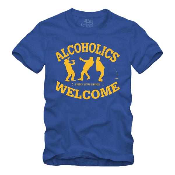 Alcoholics Welcome - Shirt S-XXXXL