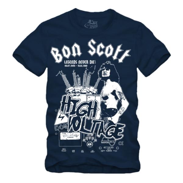 Bon Scott - High Voltage - Shirt S-XXXXL
