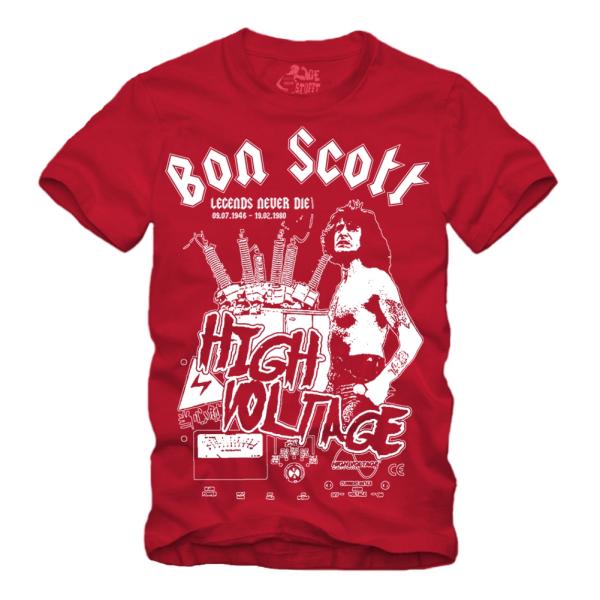 Bon Scott - High Voltage - Shirt S-XXXXL